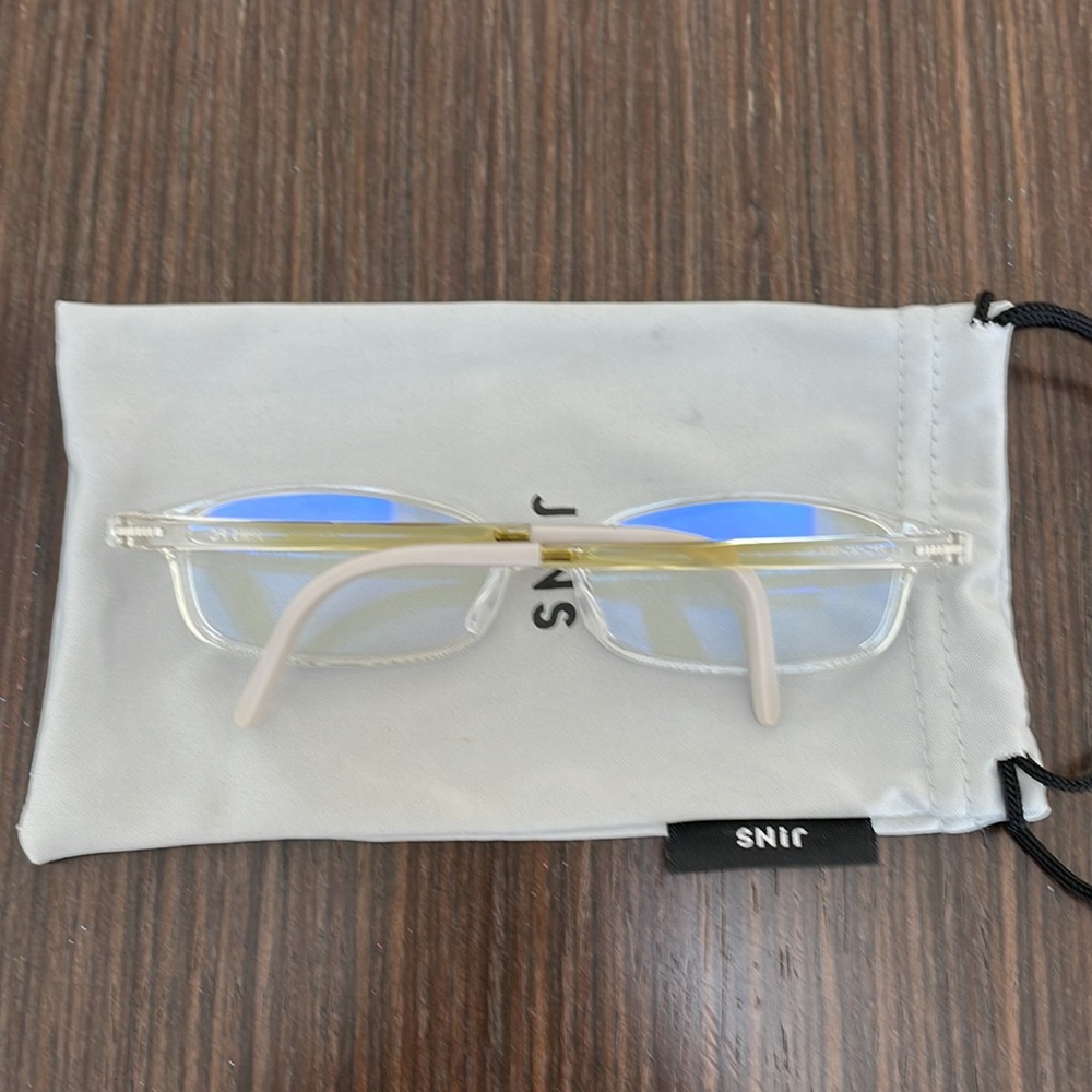 JINS PC Airframes Blueblocking glasses - Picture 3 of 6